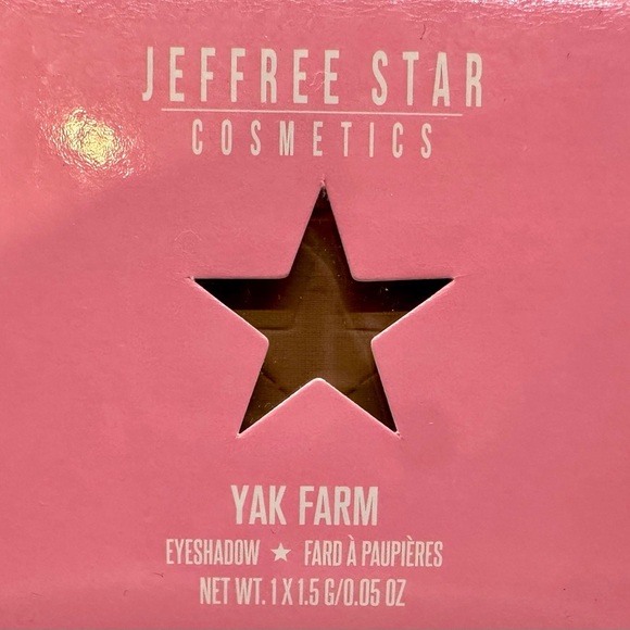Jeffree Star Other - 3/$15 🌼 Jeffree Star Yak Farm Eyeshadow - Bold Brown